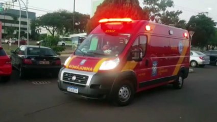 Menino sofre lesão no nariz após cair em residência no Riviera