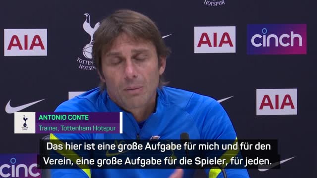 Conte: “Tottenham ist meine größte Herausforderung”