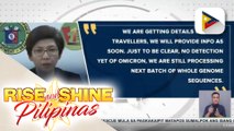 DOH, nangangalap na ng impormasyon sa 3 Pilipino mula South Africa na dumating sa bansa noong Nov. 26