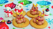 【かわいいメレンゲクッキー】トナカイ1／クリスマス【MeringueCookies】Reindeer 1/Christmas  머랭쿠키　馬林糖/蛋白脆餅