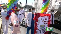 Realizan caminata en el Día Mundial de Respuesta ante el VIH-SIDA en Managua