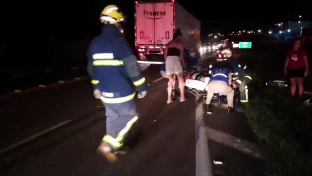 Dois acidentes na BR-277 mobilizam socorristas; duas pessoas ficaram feridas