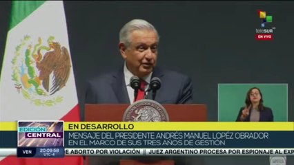 AMLO reconoce impulso a la economía mexicana durante su gestión de Gobierno