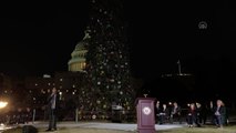 WASHİNGTON - ABD kongresi bahçesine dev yılbaşı ağacı dikildi
