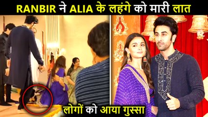 Ranbir's RUDE Behavior, Disrespects Alia Bhatt's Dress | Netizens ANGRY