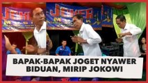 Viral Bapak-bapak Joget Nyawer Biduan, Publik Syok: Wajahnya Mirip Jokowi