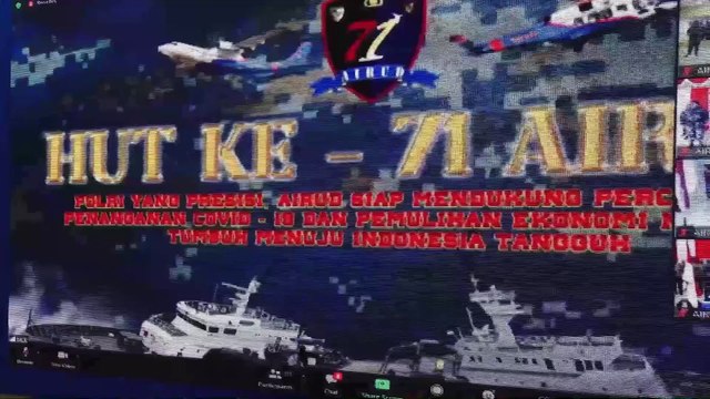 Kapolda Kalbar Ikuti Upacara HUT Polairud Ke-71 Secara Virtual di Aula Arnavat Ditpolairud Polda Kalbar