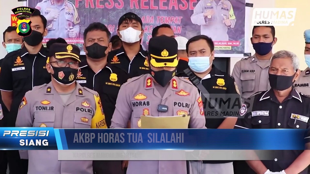 Kapolres Madina Ungkap Kasus Penyalahgunaan Narkotika Golongan Satu Jenis Sabu