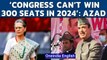 ‘Congress cannot win 300 seats in 2024 elections’ says Ghulam Nabi Azad | Oneindia News