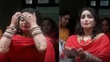 Aishwarya Sharma का Vidaai वाला ये Video रुला देगा आपको; Watch video | FilmiBeat