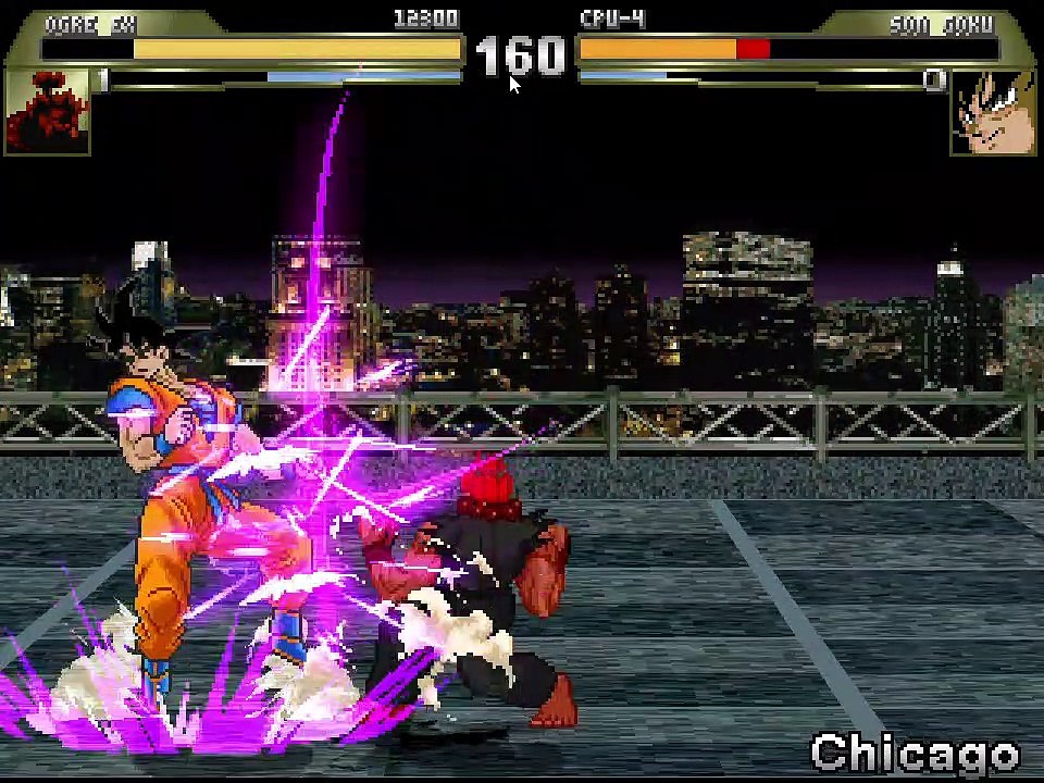 IKEMEN GO:Akuma(Ogre EX) (Me) vs Goku