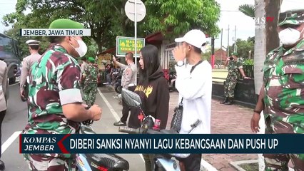 TNI dan Polri Razia Protokol Kesehatan Jelang Natal dan Tahun Baru