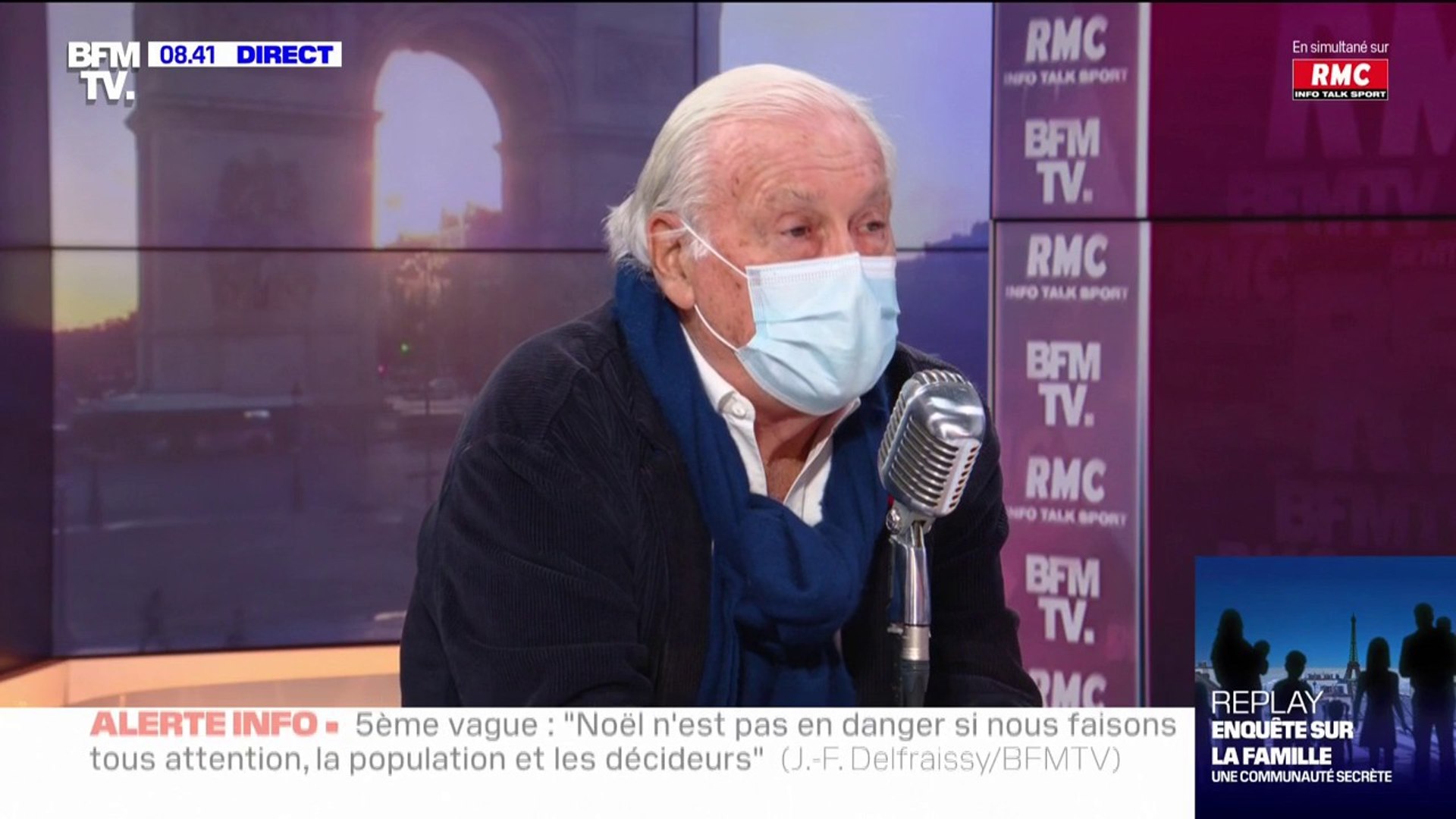 encore 600 000 personnes de plus 80 ans ne sont pas primo vaccinees va t on leur envoyer les gendarmes jean francois delfraissy reste nuance sur l obligation vaccinale video dailymotion