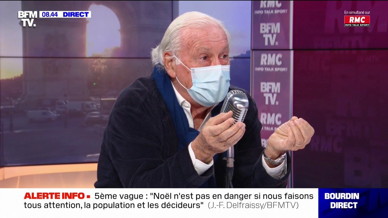 Jean-François Delfraissy: "Les non-vaccinés ont dix fois plus de risques de décéder et d'aller en réanimation par rapport aux vaccinés"