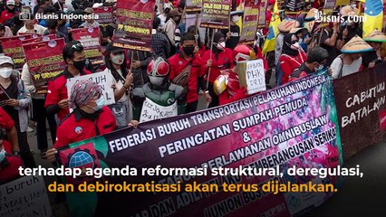 Soal Putuskan MK, Jokowi: UU Cipta Kerja Masih berlaku