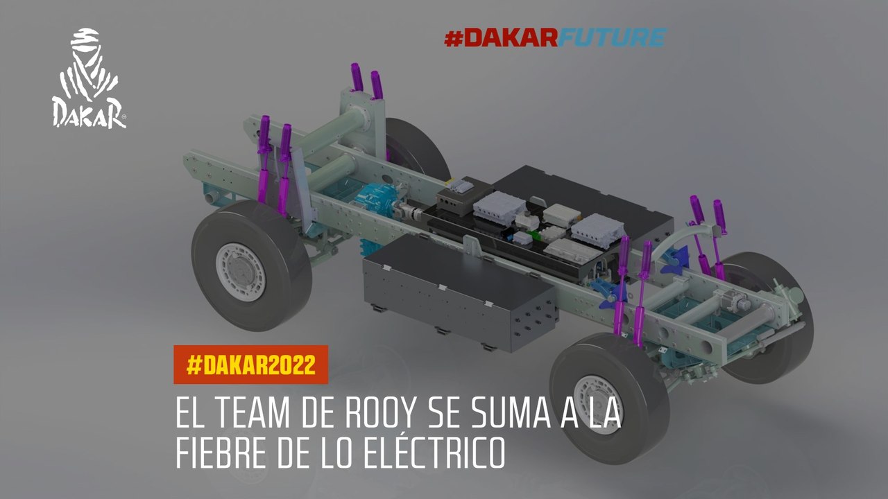 DAKAR FUTURE - El Team De Rooy se suma a la fiebre de lo eléctrico