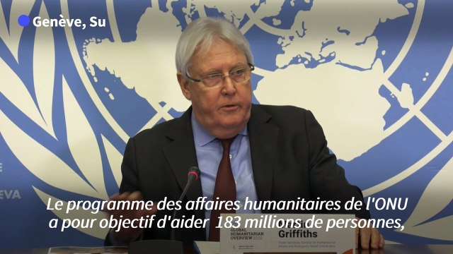 ONU: 41 milliards de dollars nécessaires pour l'aide humanitaire d'urgence en 2022