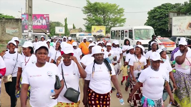 Célébration de la journée mondiale de la lutte contre le VIH/SIDA à Yopougon