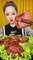 Yummy ASMR Chinese Mukbang Eating Spicy Braised Pork Belly, Pork Leg , Pork Ribs #4