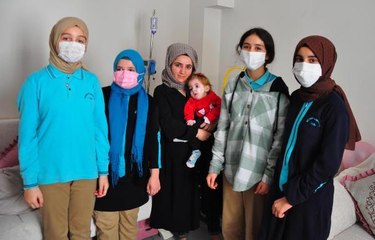ÖĞRENCİLER HARÇLIKLARINI SMA HASTASI İREM NUR'A BAĞIŞLADI