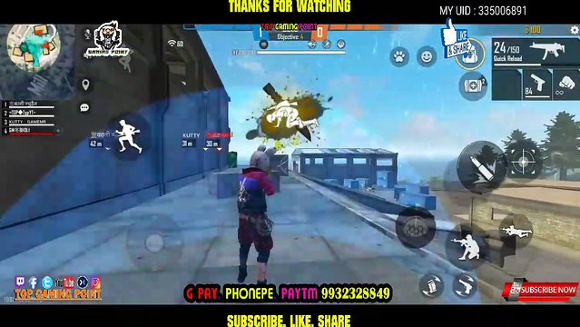 EASY QUADRA KILLS IN CLASH SQUAD HEROIC RANK ( GARENA FREE FIRE) Top Gaming Point TgpYT TgpArmy