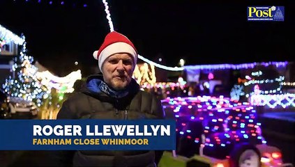 Christmas Lights at Farnham Close