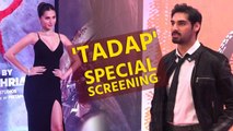 'Tadap' screening- A star studded affair