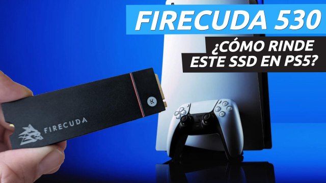 Probamos Firecuda 530, el disco SSD M.2 PCIe gen 4 compatible con PS5. ¿Cómo rinde en la consola de Sony?