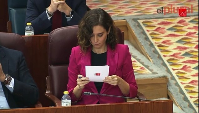 Pilar Sánchez (PSOE), a Ayuso: “Ha elegido gobernar con los ultras y contra todos”