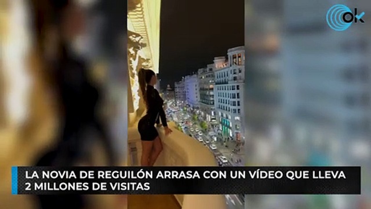 La novia de Reguilón arrasa con un vídeo que lleva 2 millones de visitas