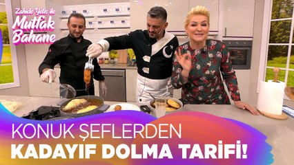 Erzurum Kadayıf Dolma nasıl yapılır? - Zahide Yetiş ile Mutfak Bahane 2 Aralık 2021