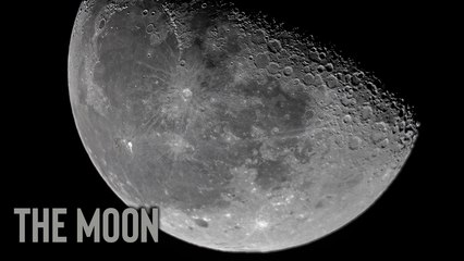 'Photographer shares EPIC close-up shot of the moon's profoundly cratered surface '