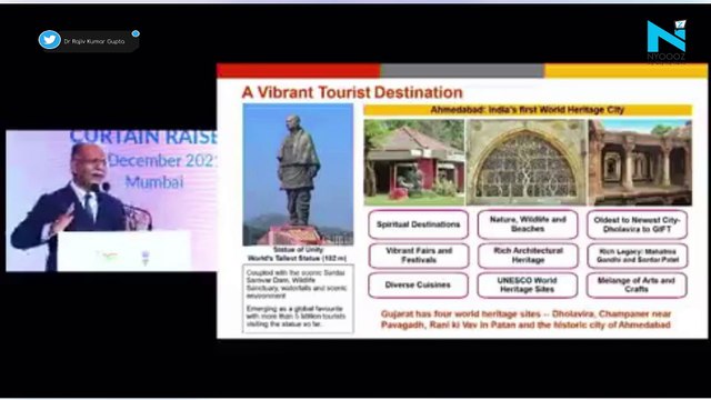 ‘Gujarat is a place to enjoy life, home to 4 UNESCO heritage sites’, says Dr Rajiv Kumar Gupta