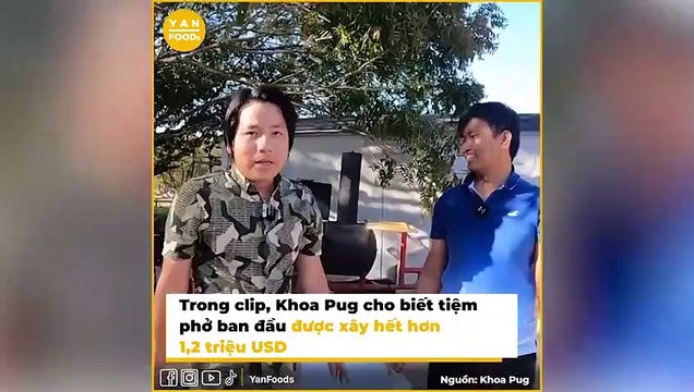 Khoa Pug cùng Vương Phạm chính thức chốt hợp đồng bạc tỷ xây nhà hàng lẩu ở Mỹ