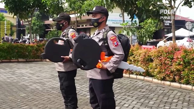 Polresta Sidoarjo Salurkan Kendaraan Bermotor untuk Anggota dalam Tingkatkan Pelayanan Masyarakat