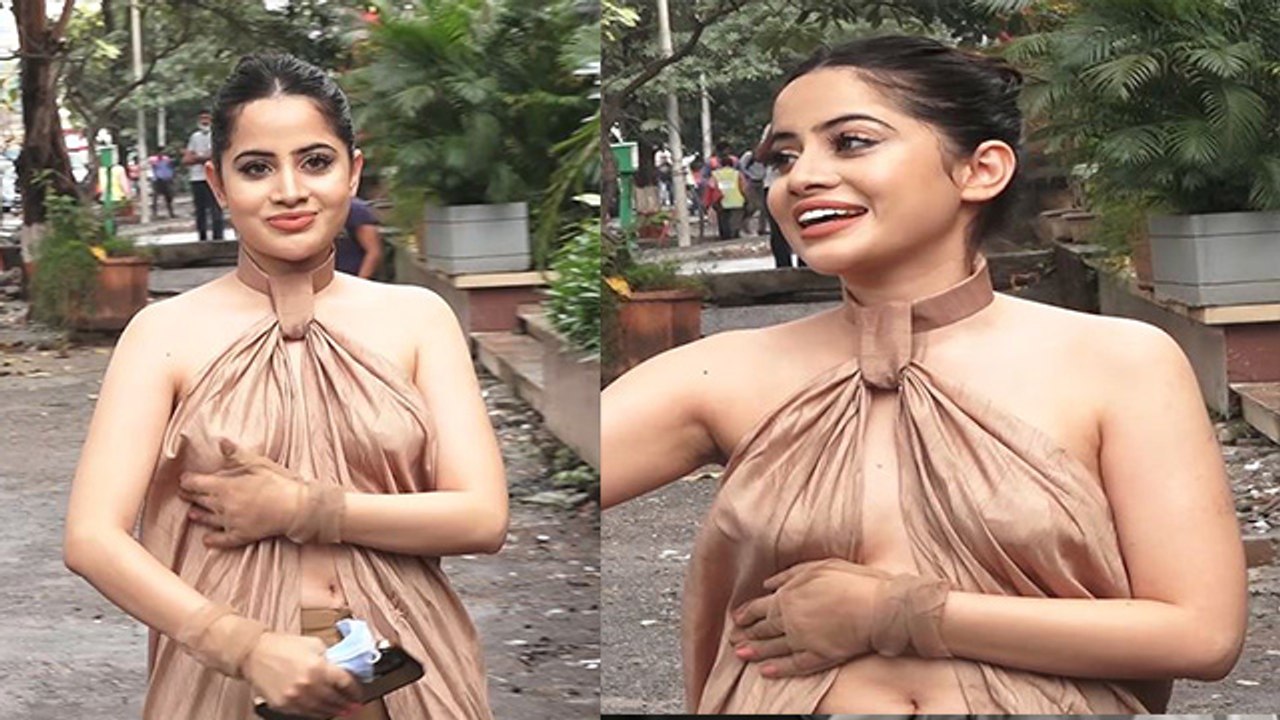 Sexy जलवा दिखने के चक्कर में Urfi Javed का हुआ OOPS Moment, Check Out Viral  Video | FilmiBeat