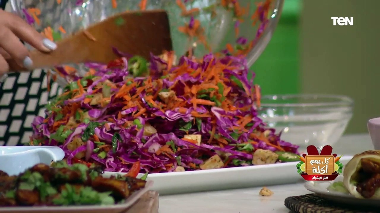 طريقة عمل سلطة البطاطس بالنعناع مع الشيف فيفيان