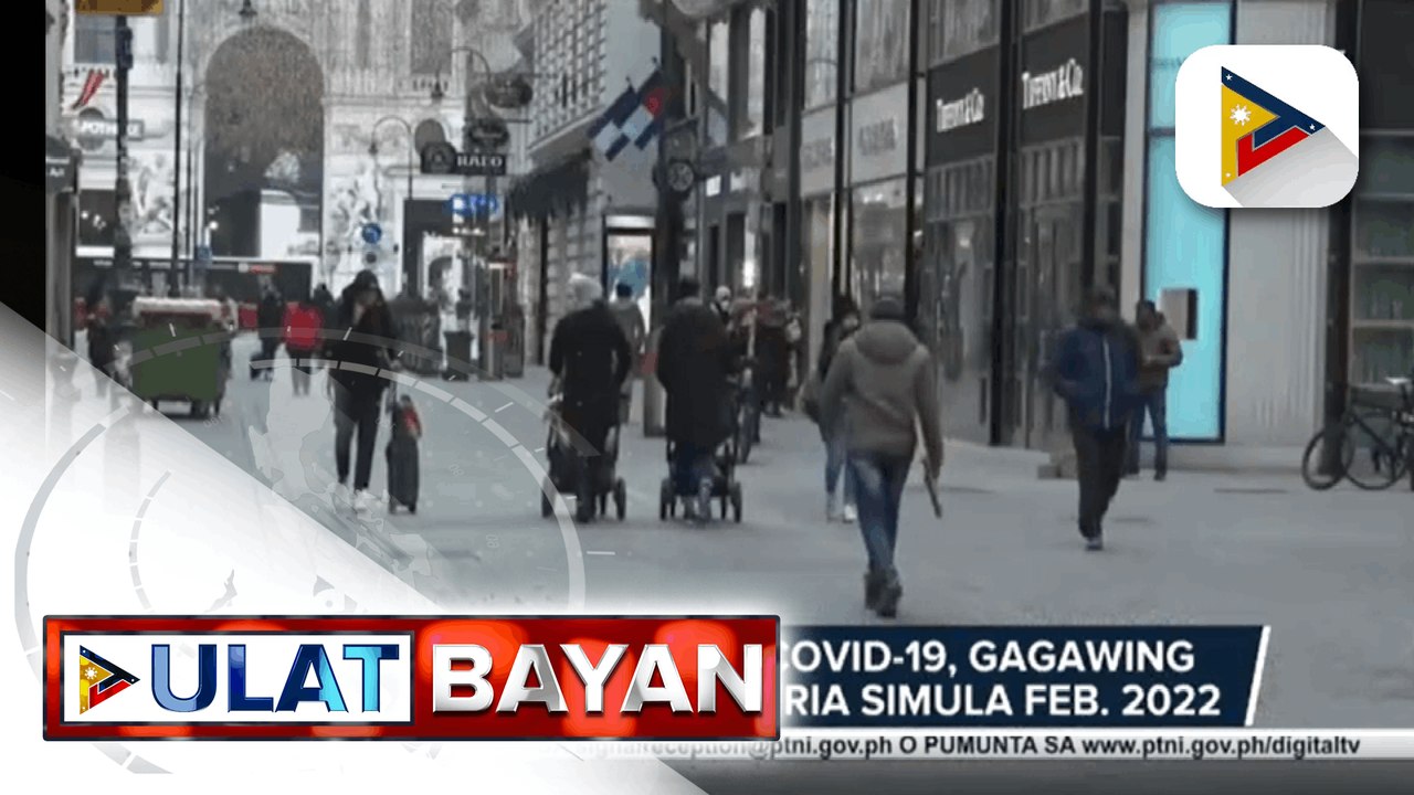 Pagbabakuna vs. COVID-19, gagawing mandatory sa Austria simula Feb. 2022  South Africa, pinag-aaralang gawing mandatory ang bakuna sa mga manggagawa at pagpasok sa pampublikong lugar  California, nakapagtala ng unang kaso ng Omicron variant  Indibidwal na