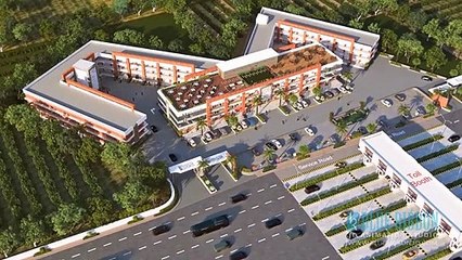 Shreeji Arcade 3d architectural walkthrough created by Blueribbon 3d animation studio.