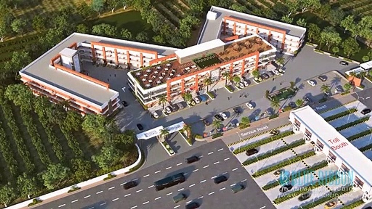 Shreeji Arcade 3d architectural walkthrough created by Blueribbon 3d animation studio.