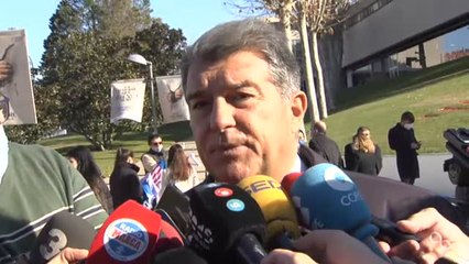 Laporta: "Es un proceso más lento de lo deseado, pero queremos que Dembelé continúe"