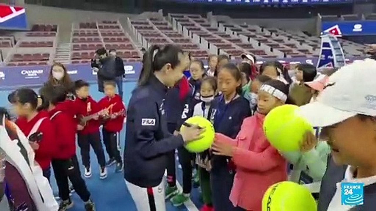Tennis stars back 'bold' WTA move to suspend China events over Peng
