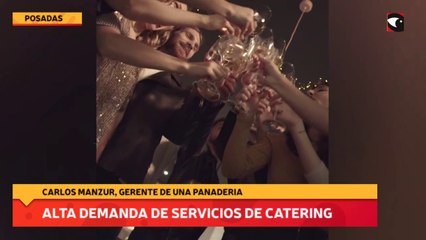 Alta demanda de servicios de catering