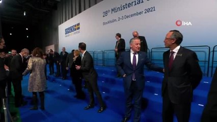 Çavuşoğlu, AGİT 28. Bakanlar Konseyi Toplantısının aile fotoğrafında yer aldı