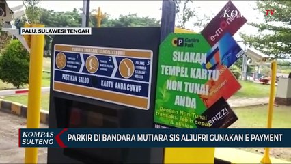 Video herunterladen: Parkir di Bandara Mutiara Sis Aljufri Gunakan E Payment