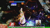 Christmas tree lighting event sa Baguio City, dinagsa ng mga manunuod | 24 Oras