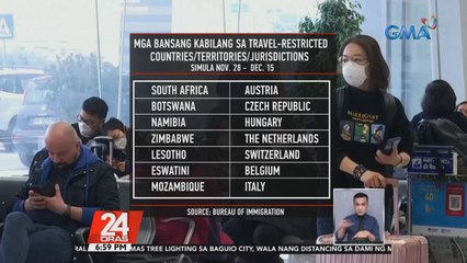 Ilang Pinoy abroad, stranded dahil nasa mga bansang kabilang sa red list countries | 24 Oras