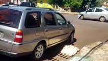 Nova colisão de trânsito é registrada no cruzamento das ruas Souza Naves e Cuiabá