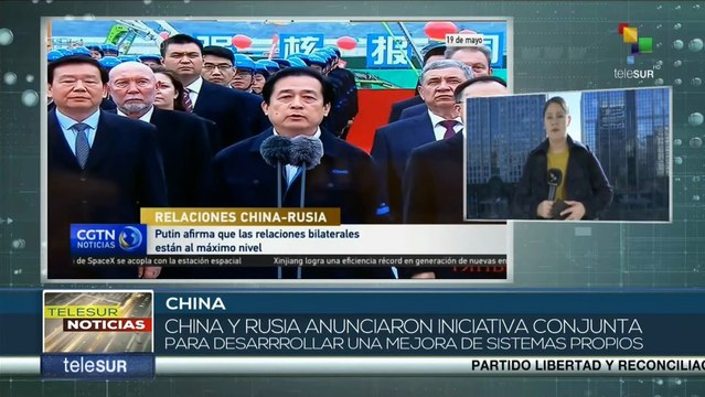 China y Rusia anuncian iniciativa conjunta para el desarrollo de las telecomunicaciones