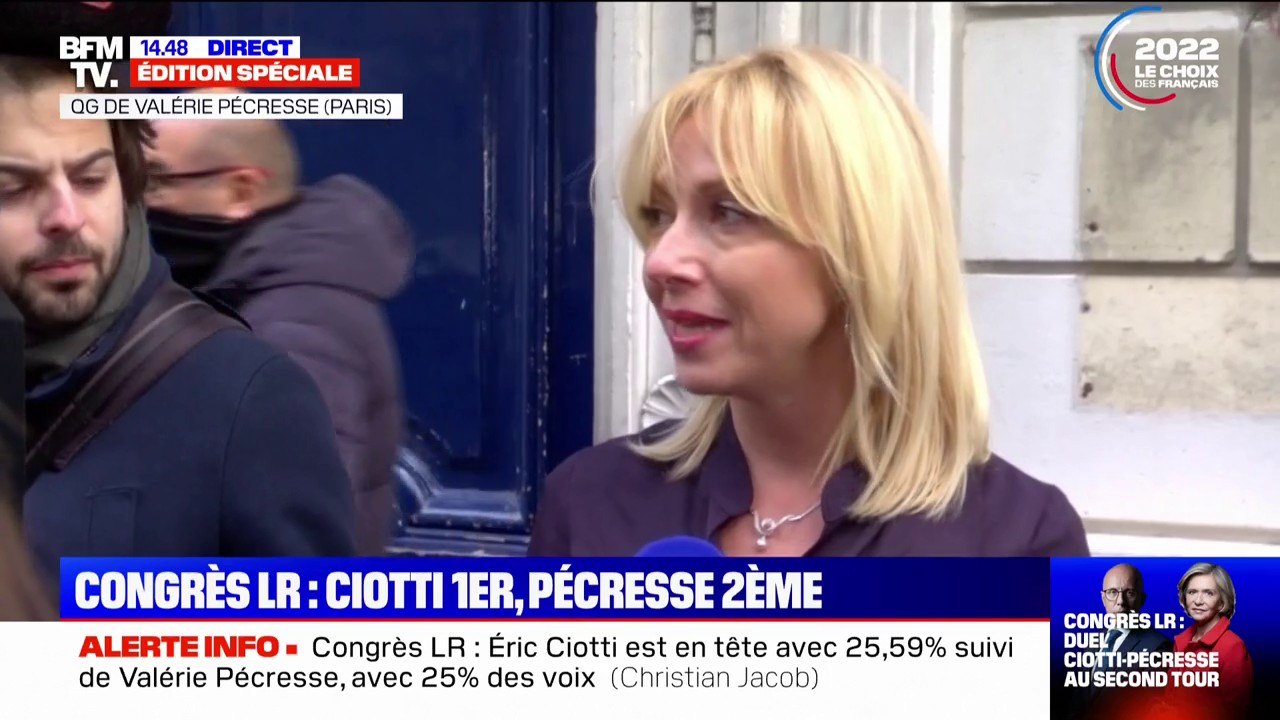 Congrès LR: Florence Portelli, soutien de Valérie Pécresse, est "très heureuse pour sa championne"